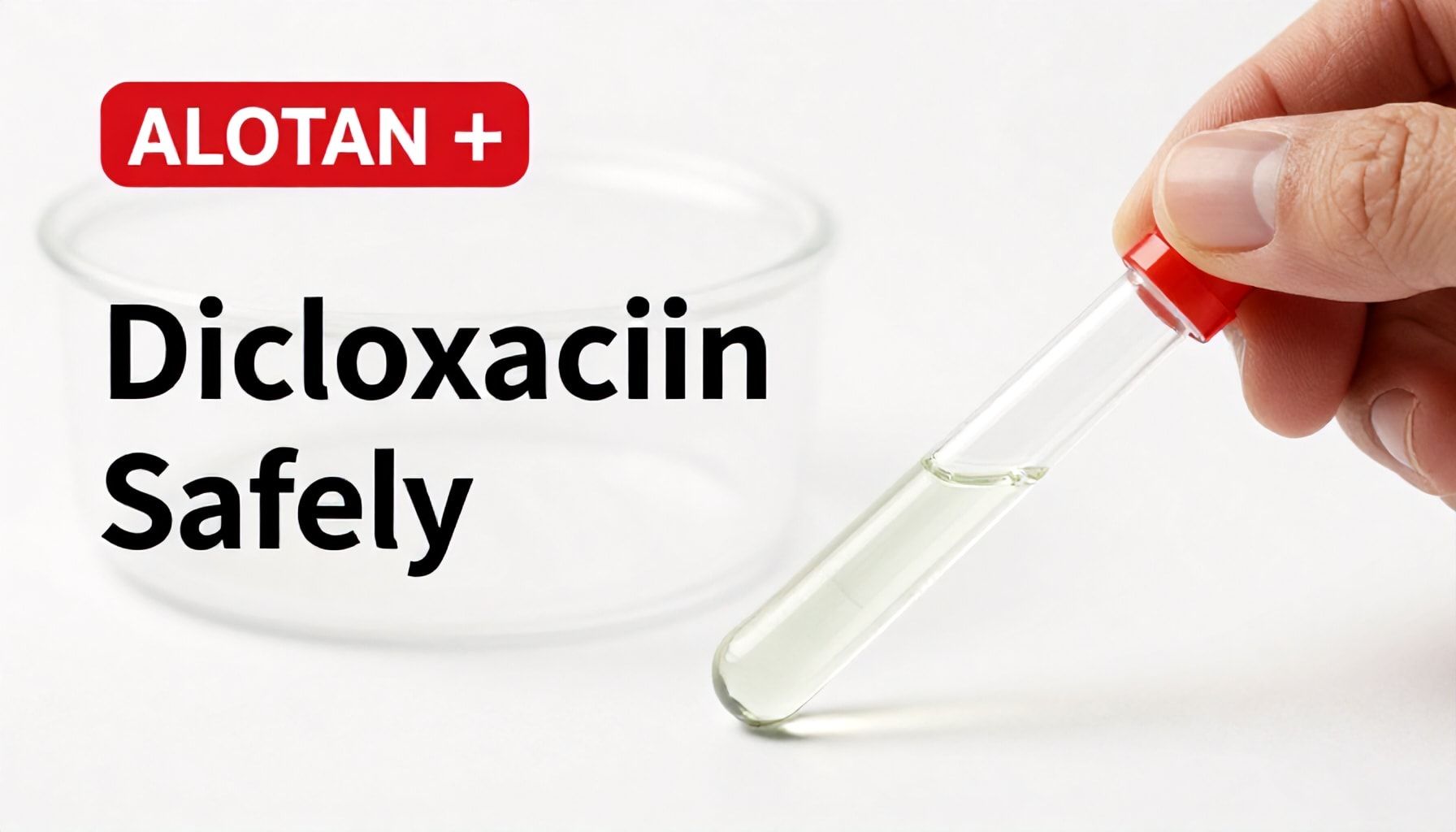 Cómo tomar dicloxacilina de forma segura