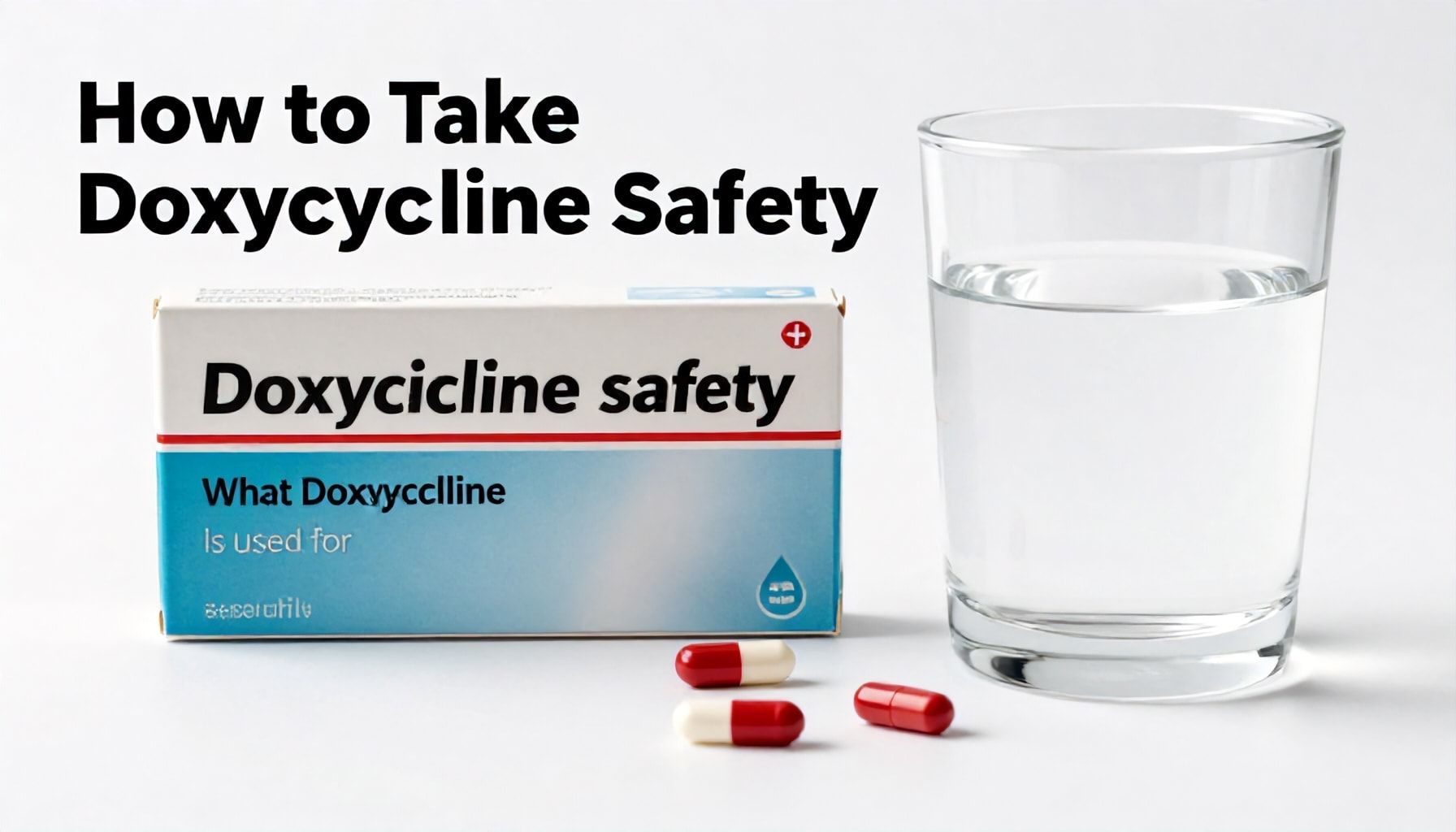 Cómo tomar doxiciclina de forma segura