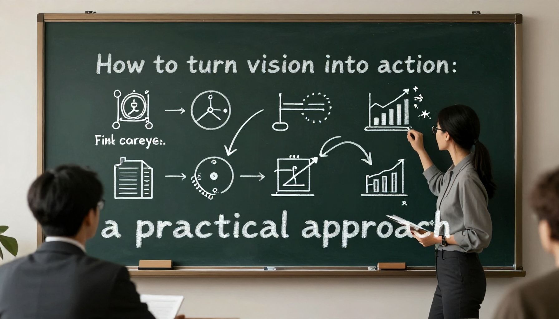 Cómo transformar la visión en acción: un enfoque práctico