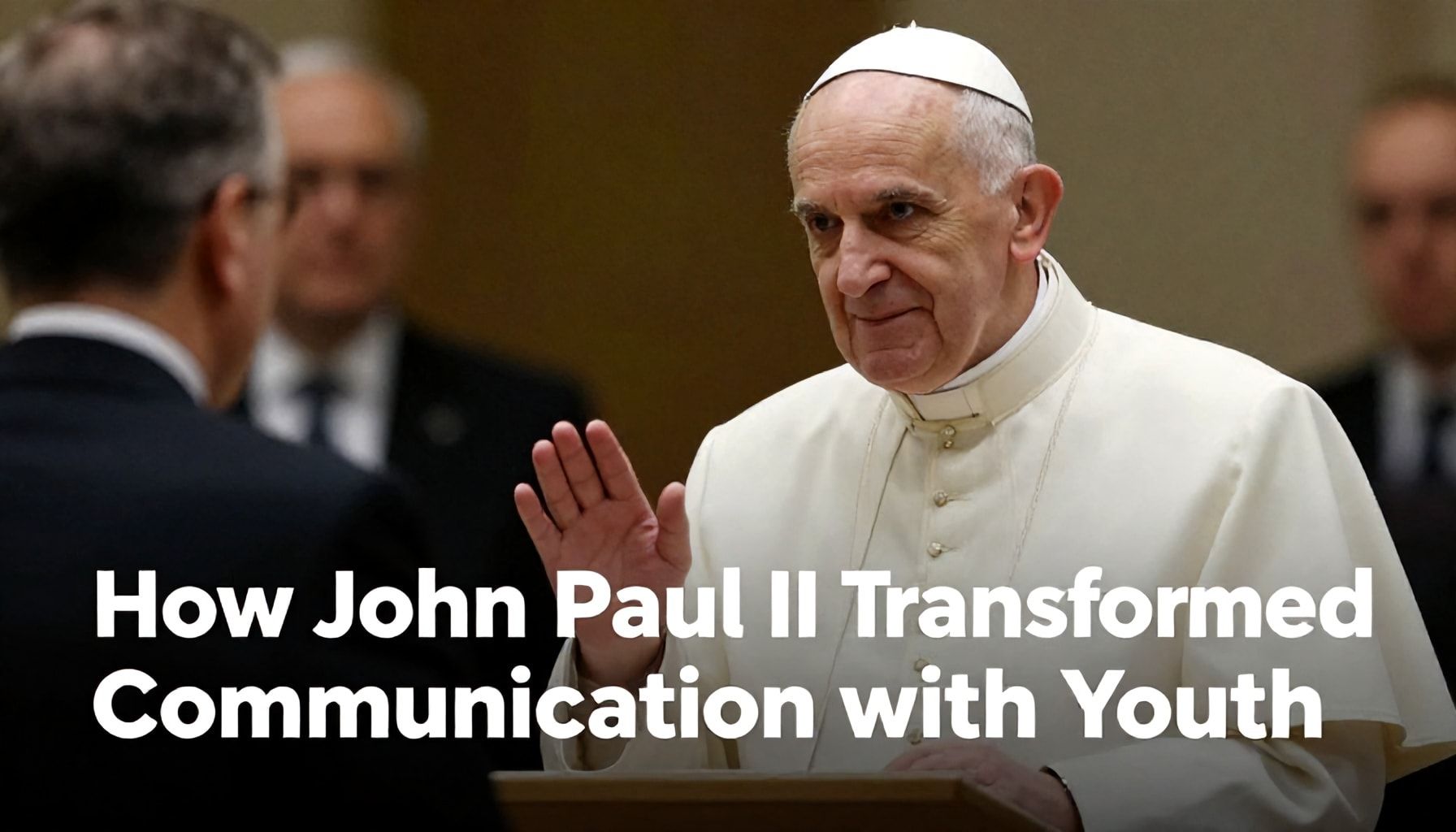 Juan Pablo II: 10 momentos clave de su pontificado 3 Cómo transformó la comunicación con los jóvenes