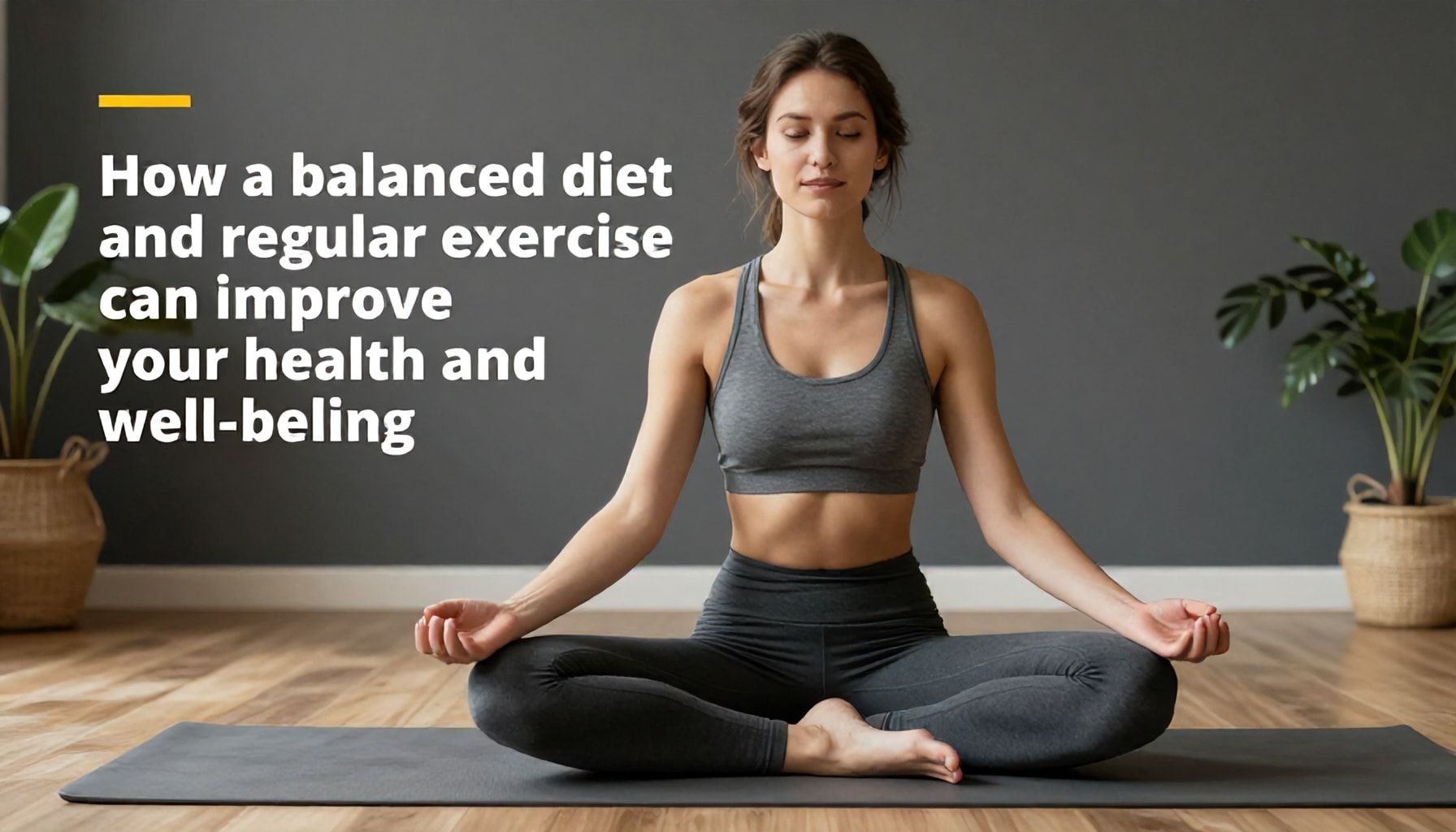 Cómo una dieta equilibrada y ejercicio regular pueden mejorar tu salud y bienestar*