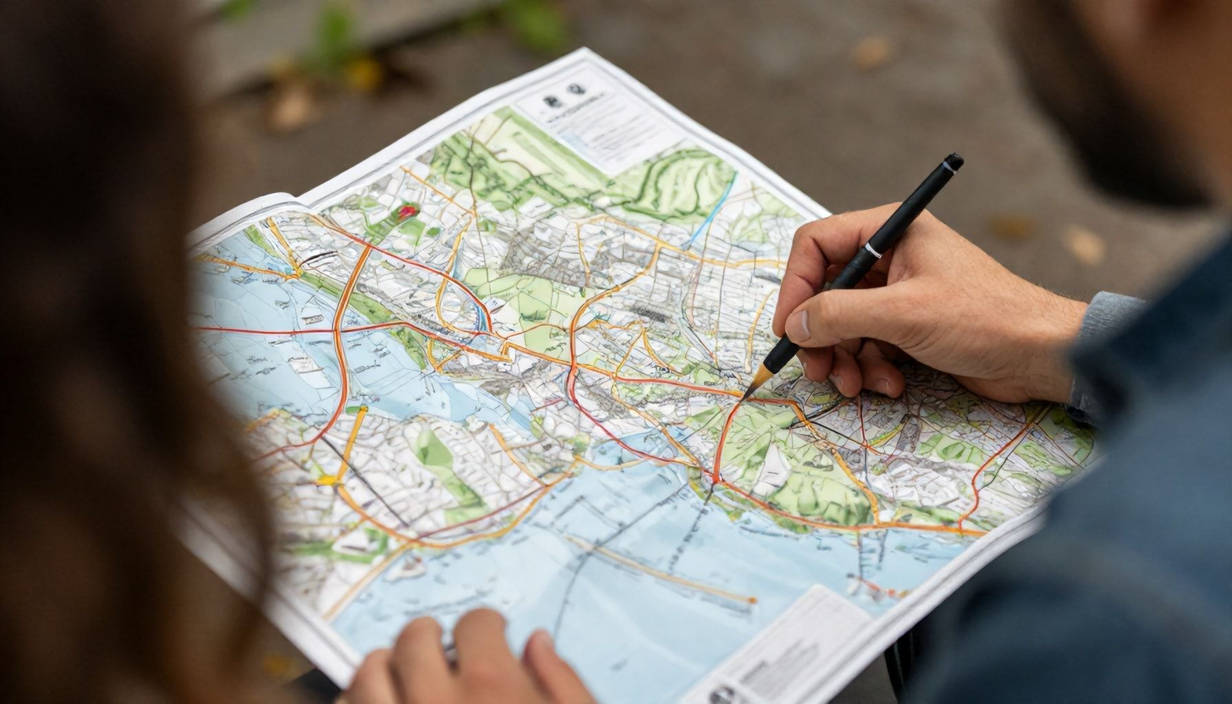 Cómo usar el mapa para planificar viajes eficientes