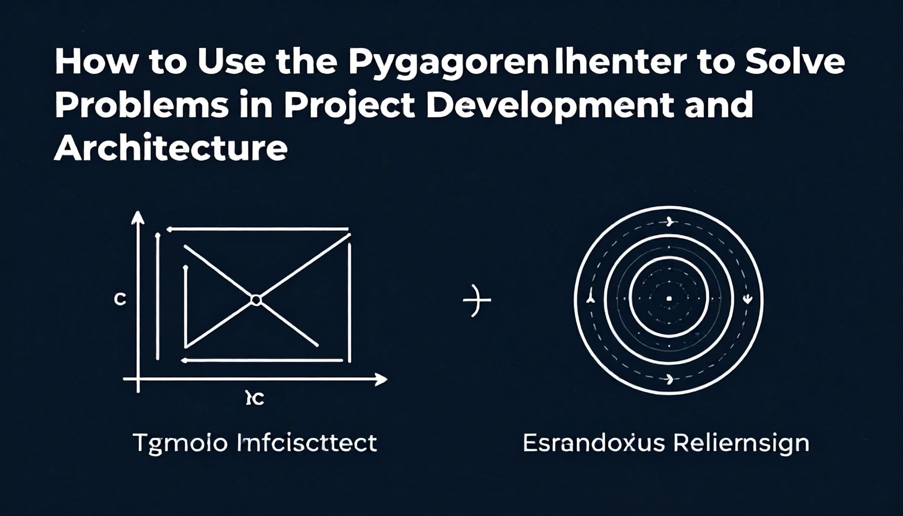 Cómo Utilizar el Teorema de Pitágoras para Resolver Problemas de Desarrollo de Proyectos y Arquitectura