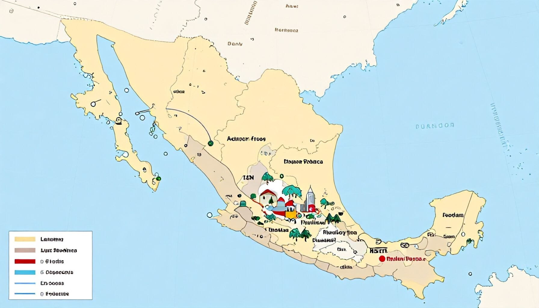 Cómo utilizar nuestro mapa de la República Mexicana para planificar tus viajes