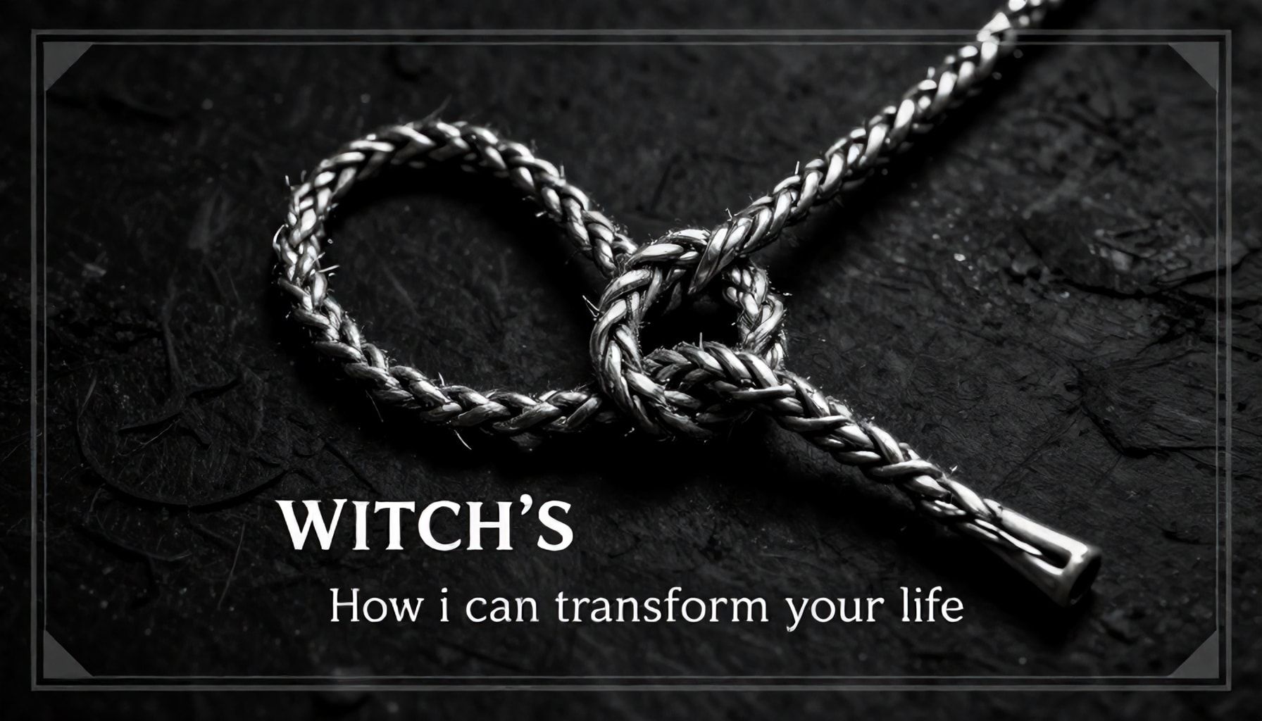 Conoce la verdadera esencia del Nudo de Bruja y cómo puede transformar tu vida