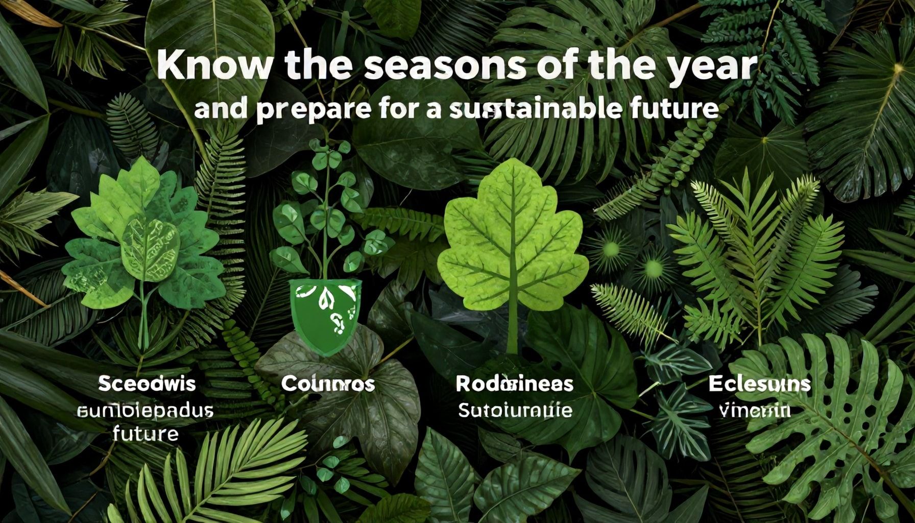 Conoce las estaciones del año y prepárate para un futuro sostenible 1 Conoce las estaciones del año y prepárate para un futuro sostenible