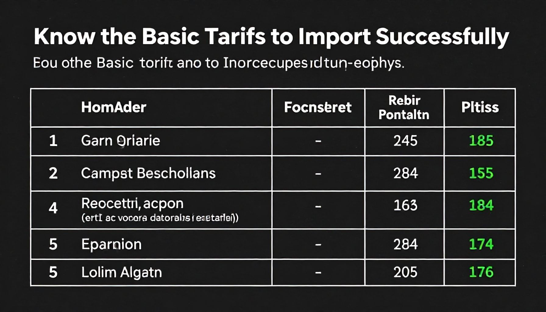 Entender aranceles: tu guía para una importación sin sobrecostos 1 Conoce los Aranceles Básicos para Importar con Éxito