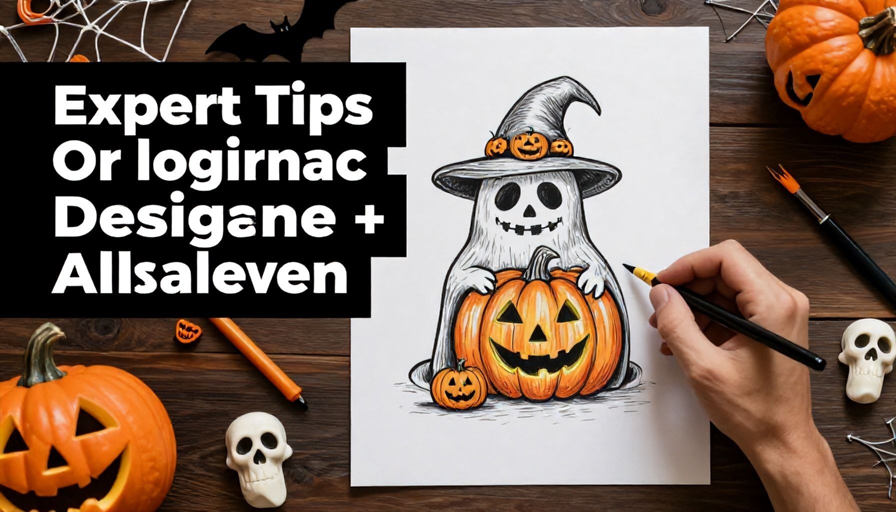 10 ideas creativas para dibujos de Halloween en 2024 6 Consejos de expertos para diseños originales