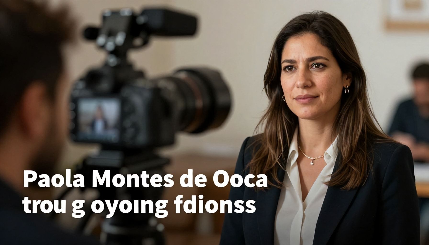 Consejos de Paola para los jóvenes periodistas