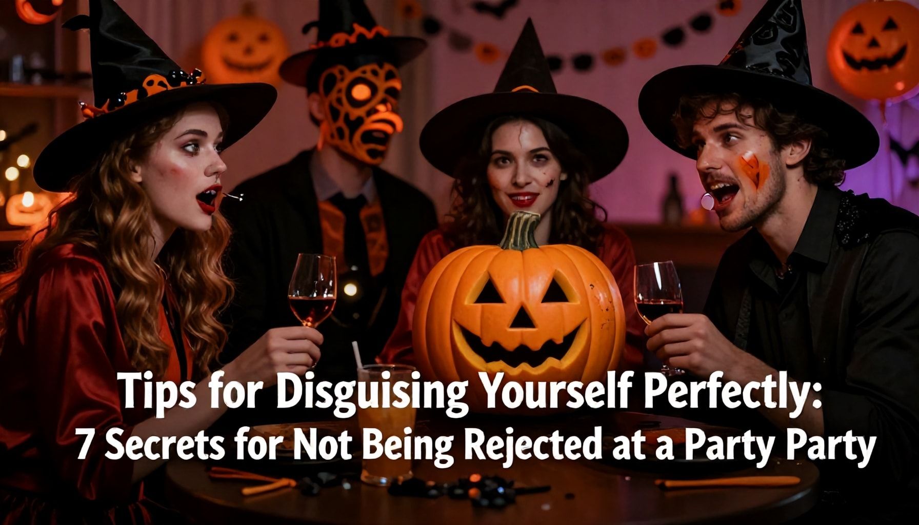 Encuentra el disfraz perfecto para Halloween: Ideas y Consejos 6 Consejos para Disfrazarte Perfectamente: 7 Secretos para no Ser Rechazado en una Fiesta de Halloween