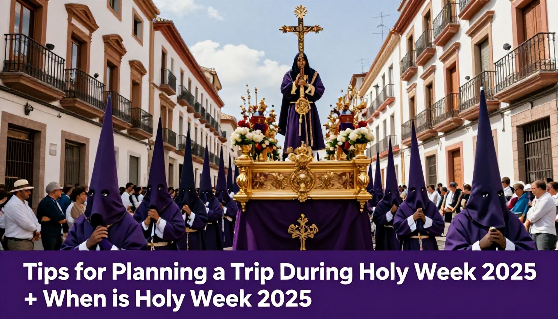 Consejos para planificar un viaje durante Semana Santa 2025