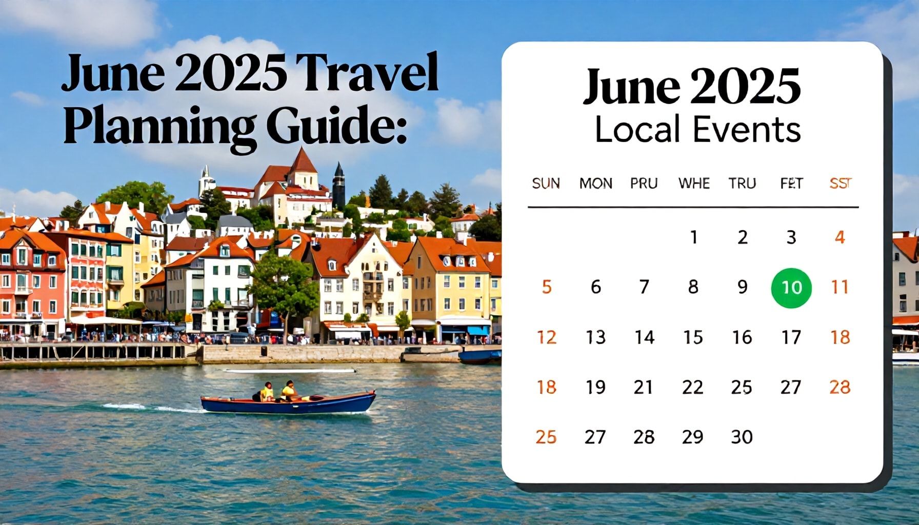 Consejos para planificar viajes en junio