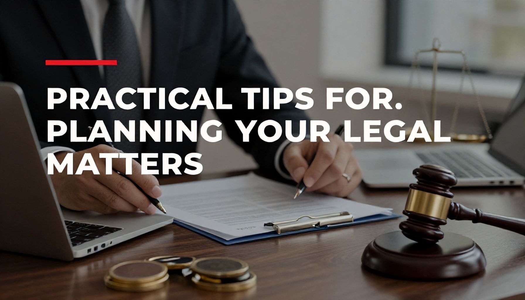 Consejos prácticos para planificar tus gestiones legales