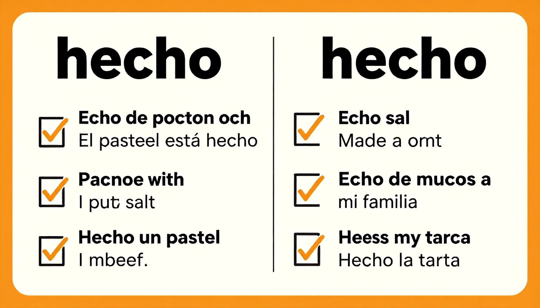 Consejos prácticos para recordar la diferencia entre 'hecho' y 'echo