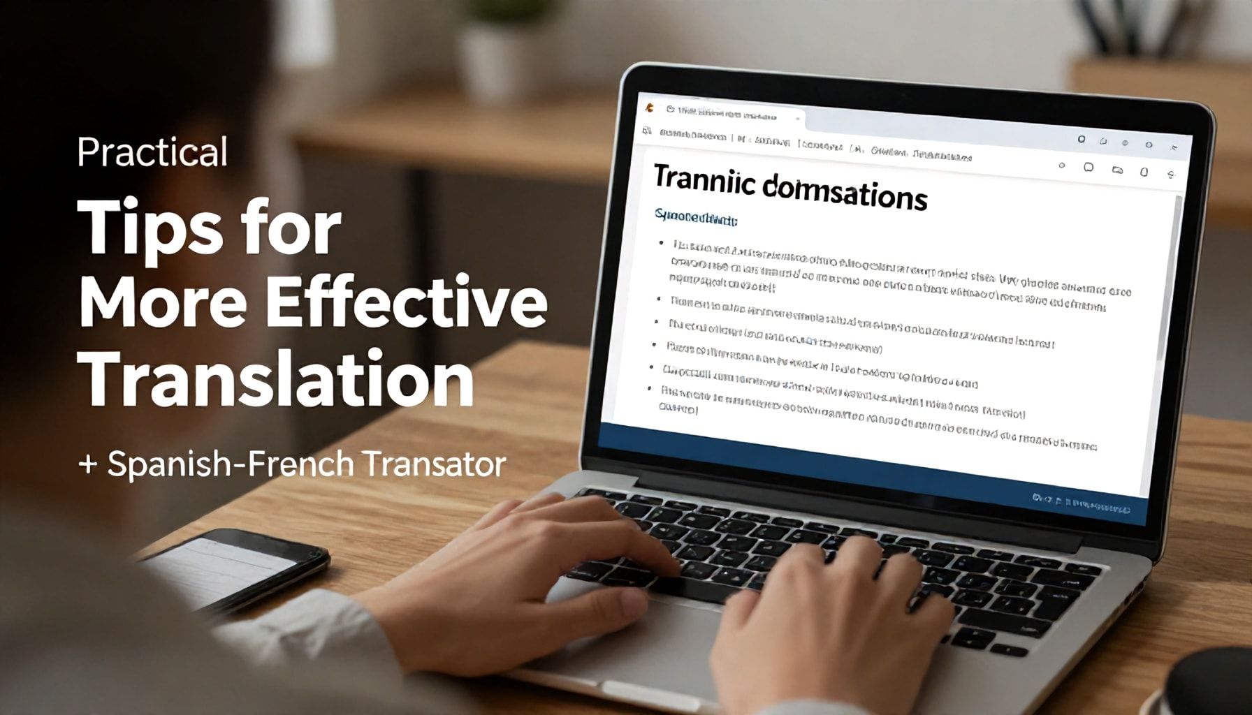 Consejos prácticos para una traducción más efectiva