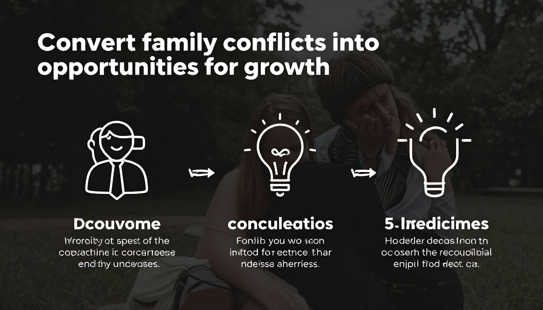 Convierte los conflictos familiares en oportunidades de crecimiento con 5 estrategias efectivas