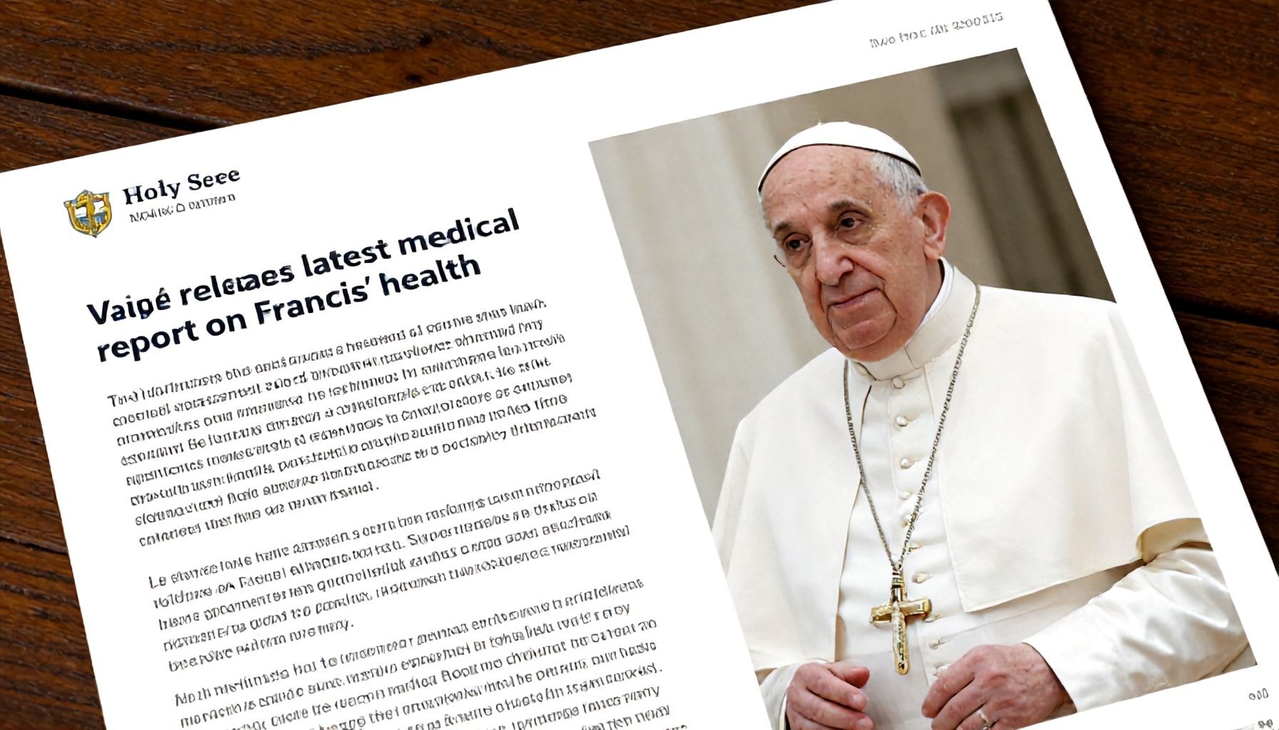 Actualización médica del Papa Francisco: lo que se sabe hasta ahora 2 Detalles del último informe médico sobre su salud