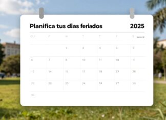 Planifica tus vacaciones: calendario de dias feriados 2025
