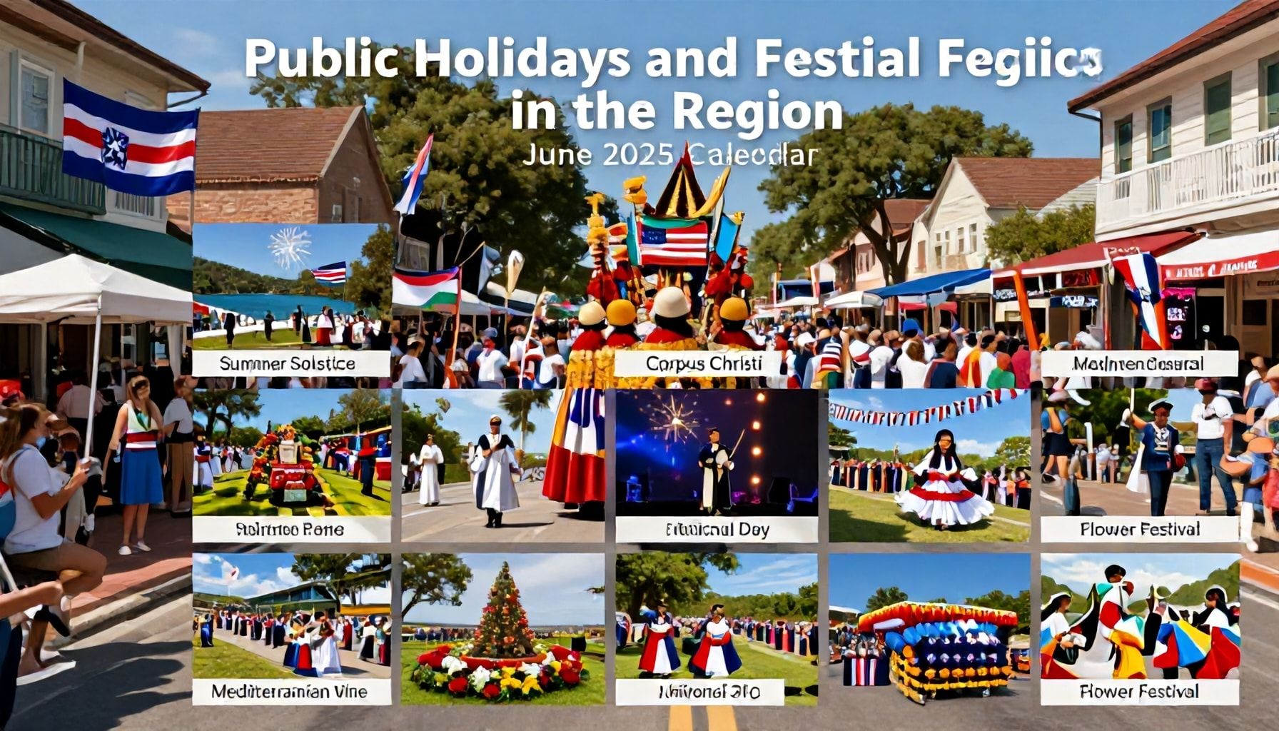 Días festivos y feriados en la región