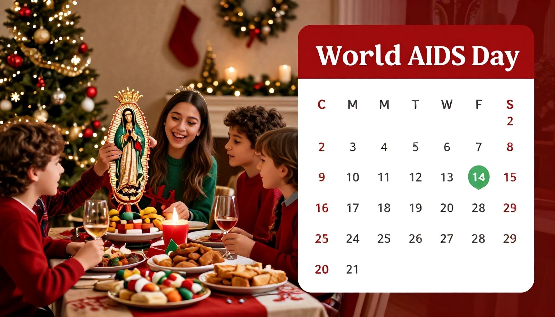 Descubre las fechas clave del calendario de diciembre 2024 en Latinoamérica 2 Días festivos y tradiciones que marcan el mes