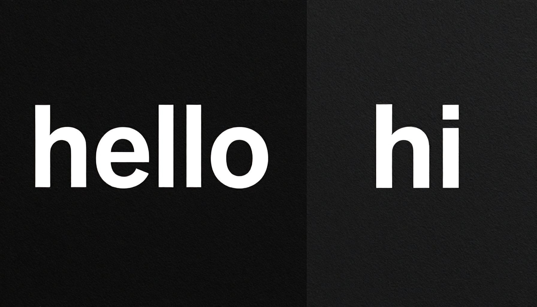 Diferencias clave entre "hello" y "hi