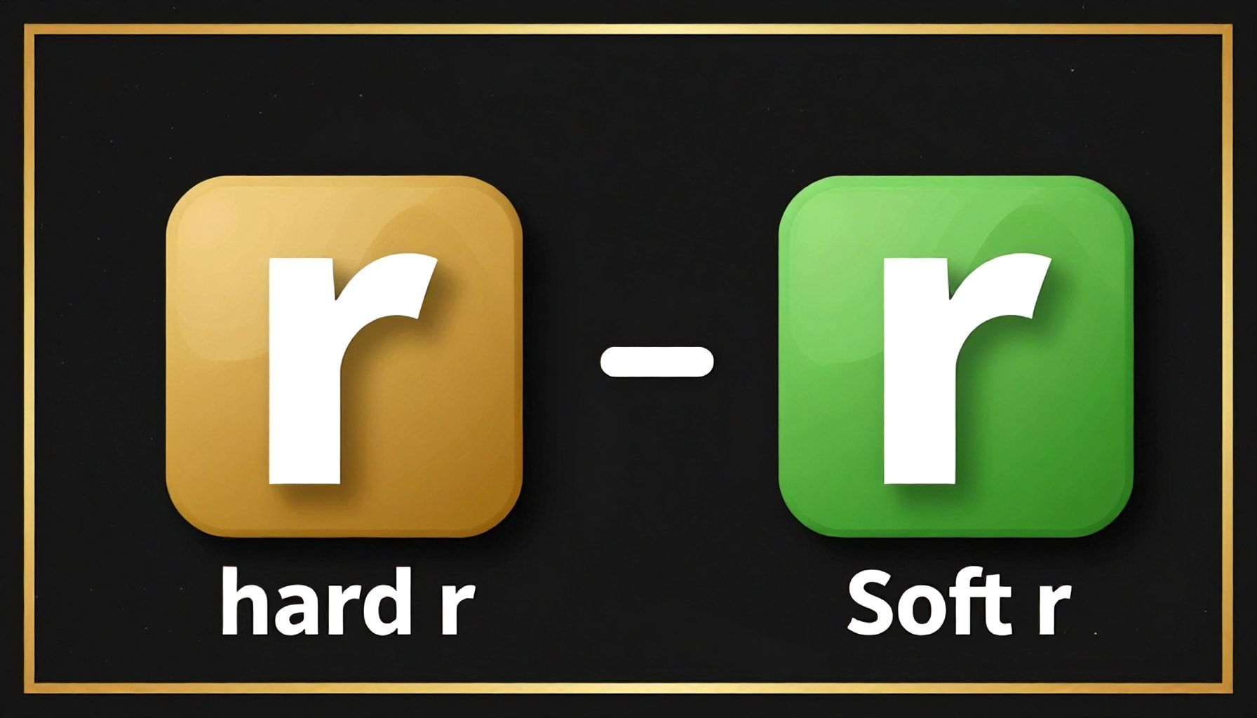 Diferencias clave entre la 'r' fuerte y la 'r' suave