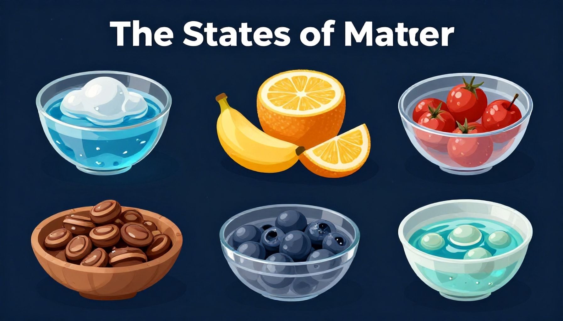 Diferencias clave entre los cinco estados de la materia