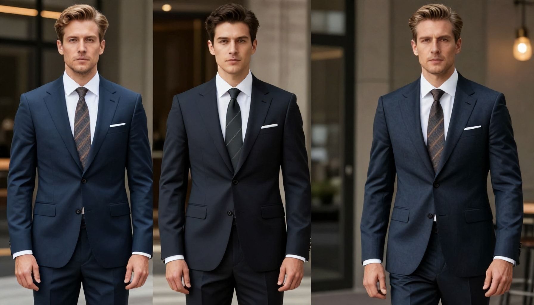 Diferencias clave entre los estilos de traje más populares