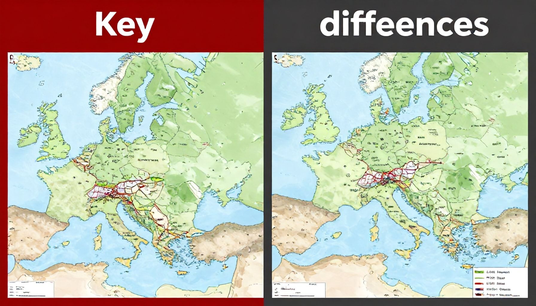 Mapamundi con nombres: Guía completa para estudiantes y viajeros 2 Diferencias clave entre mapas políticos y físicos