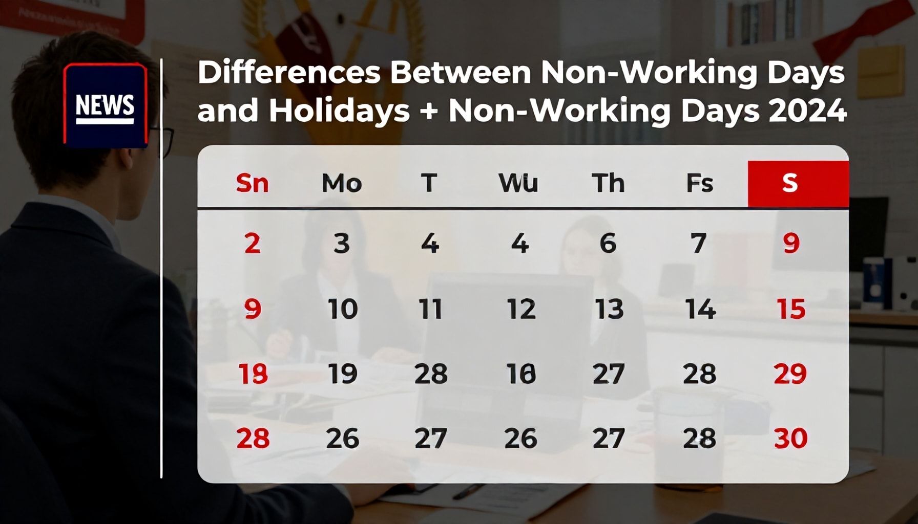 Diferencias entre días inhábiles y festivos