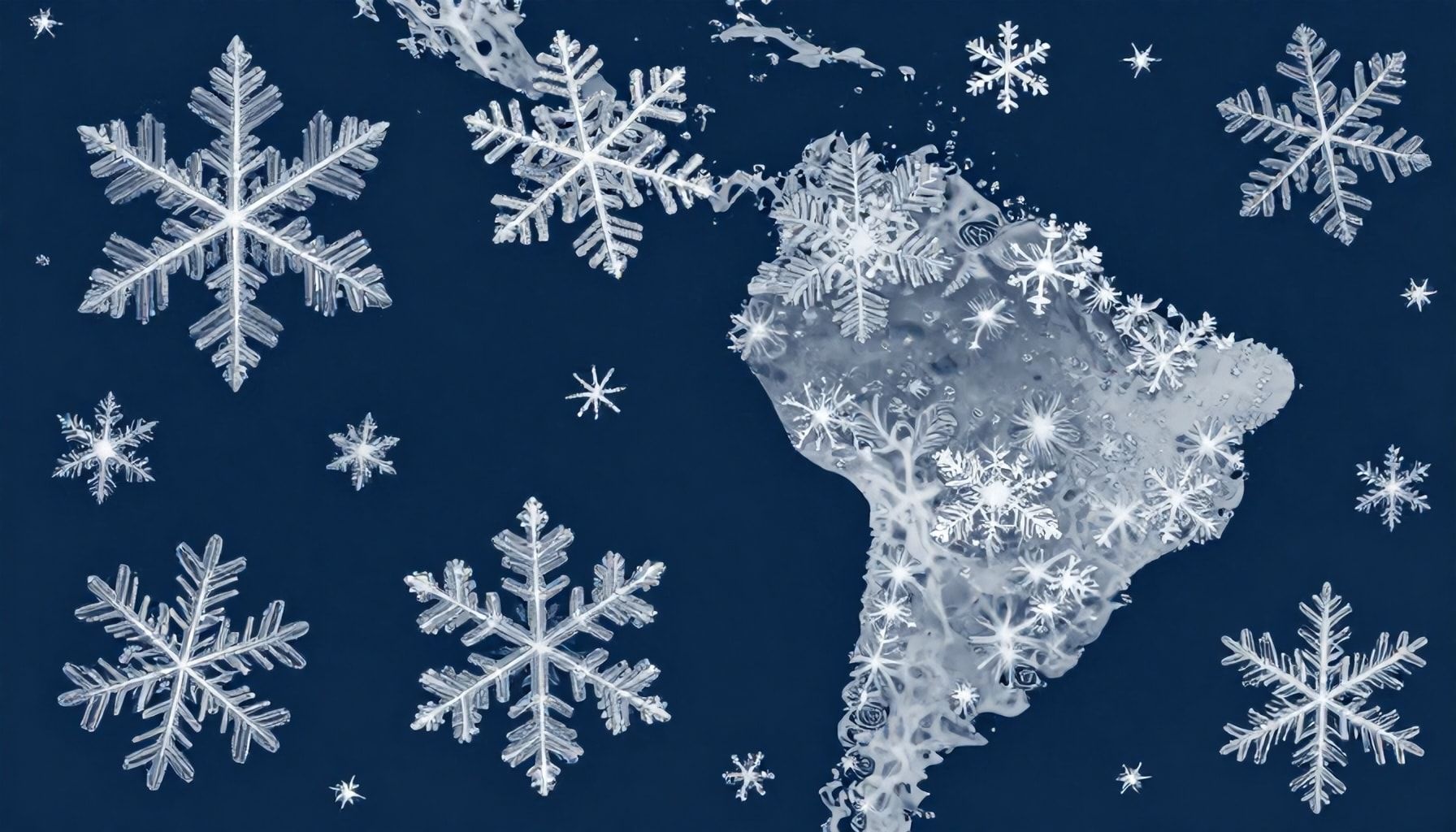Diferencias entre los copos de nieve en América Latina y otras regiones