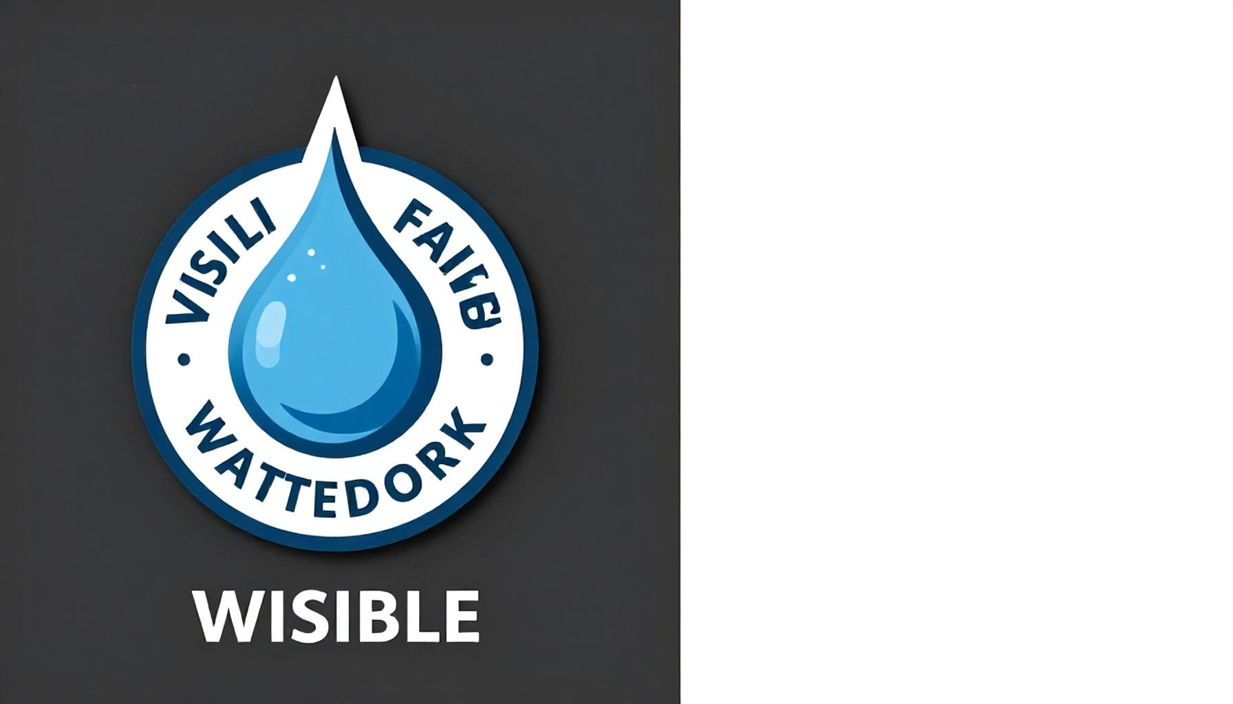 Diferencias entre marcas de agua visibles e invisibles