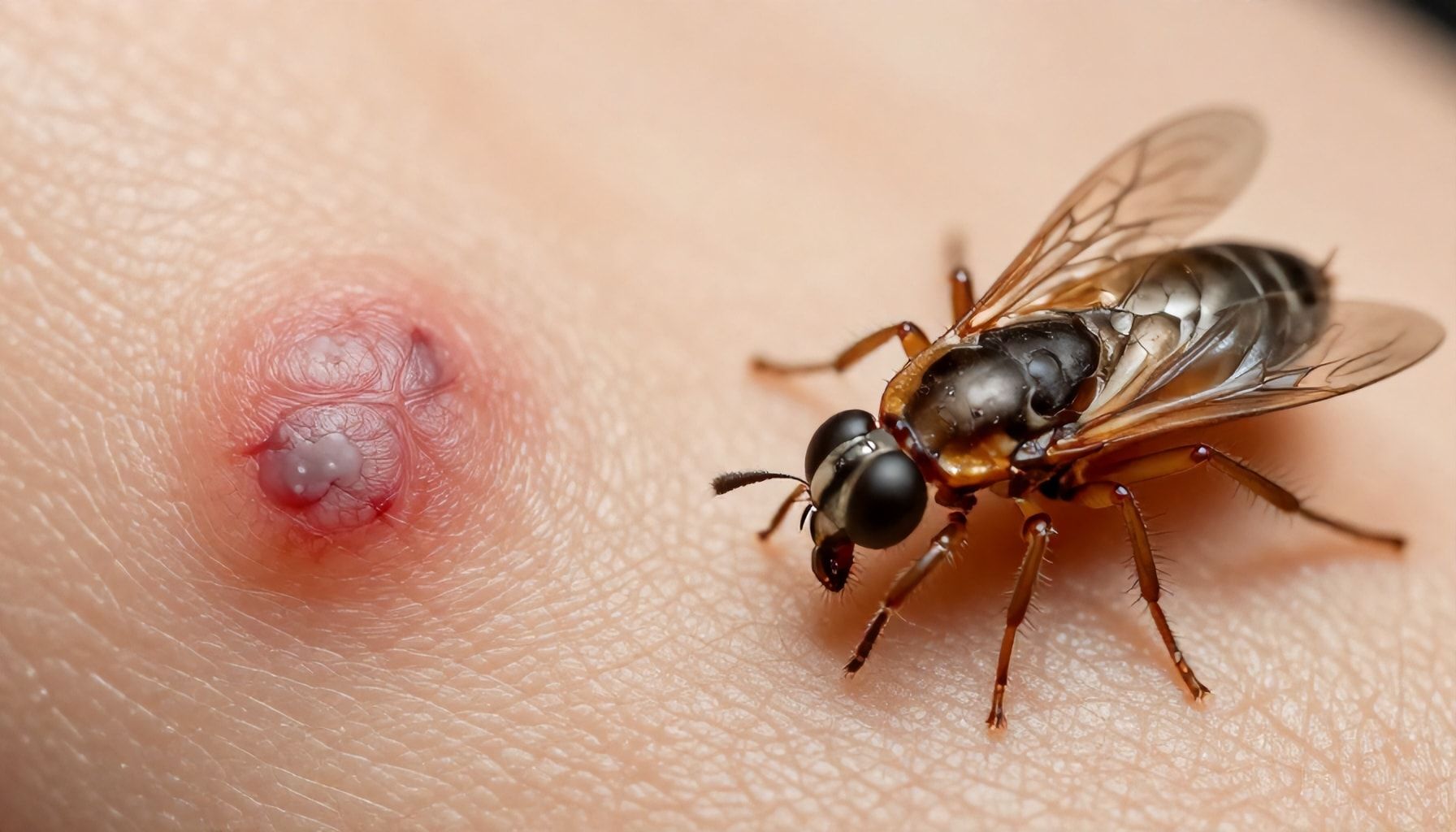 Diferencias entre picaduras de pulgas y otros insectos