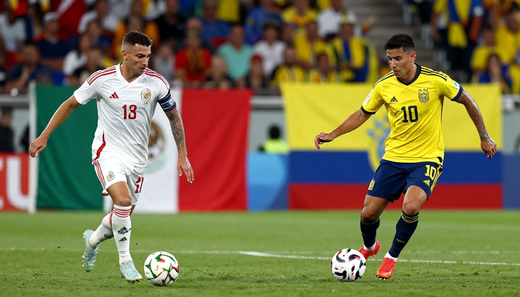 Diferencias tácticas entre ambas selecciones