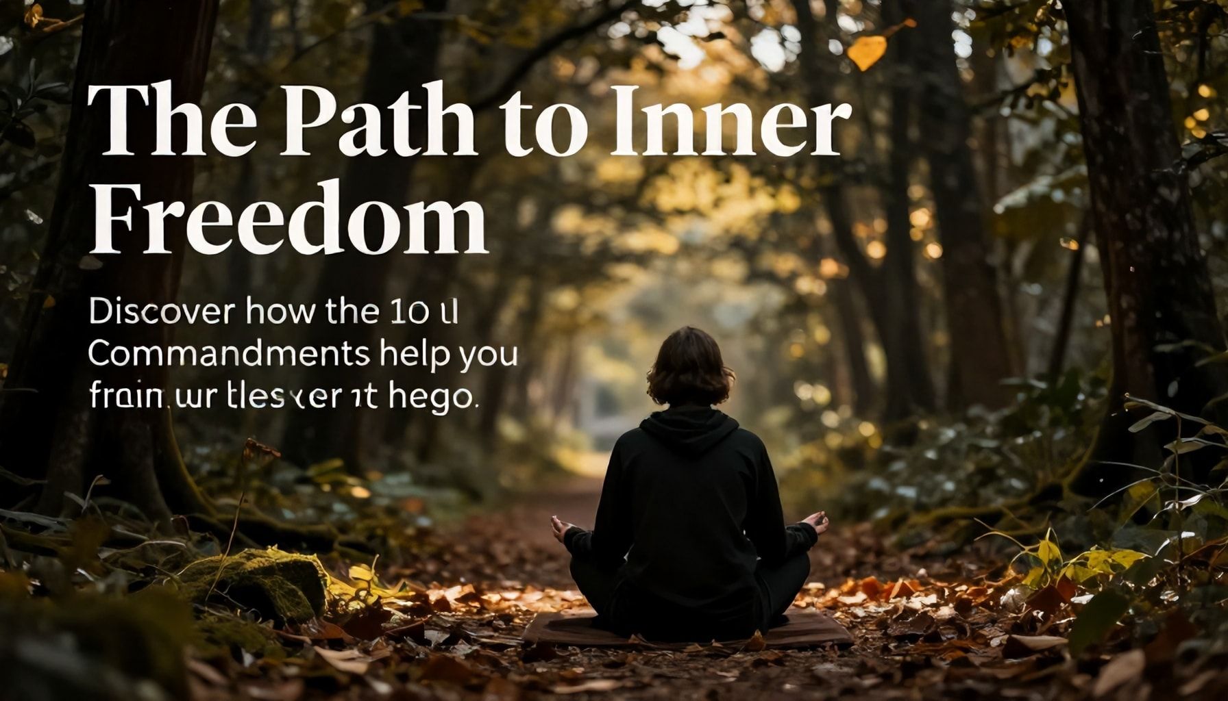 El camino a la libertad interior: Descubre cómo los 10 mandamientos te ayudan a librarte de la esclavitud del ego y encontrar la paz interior