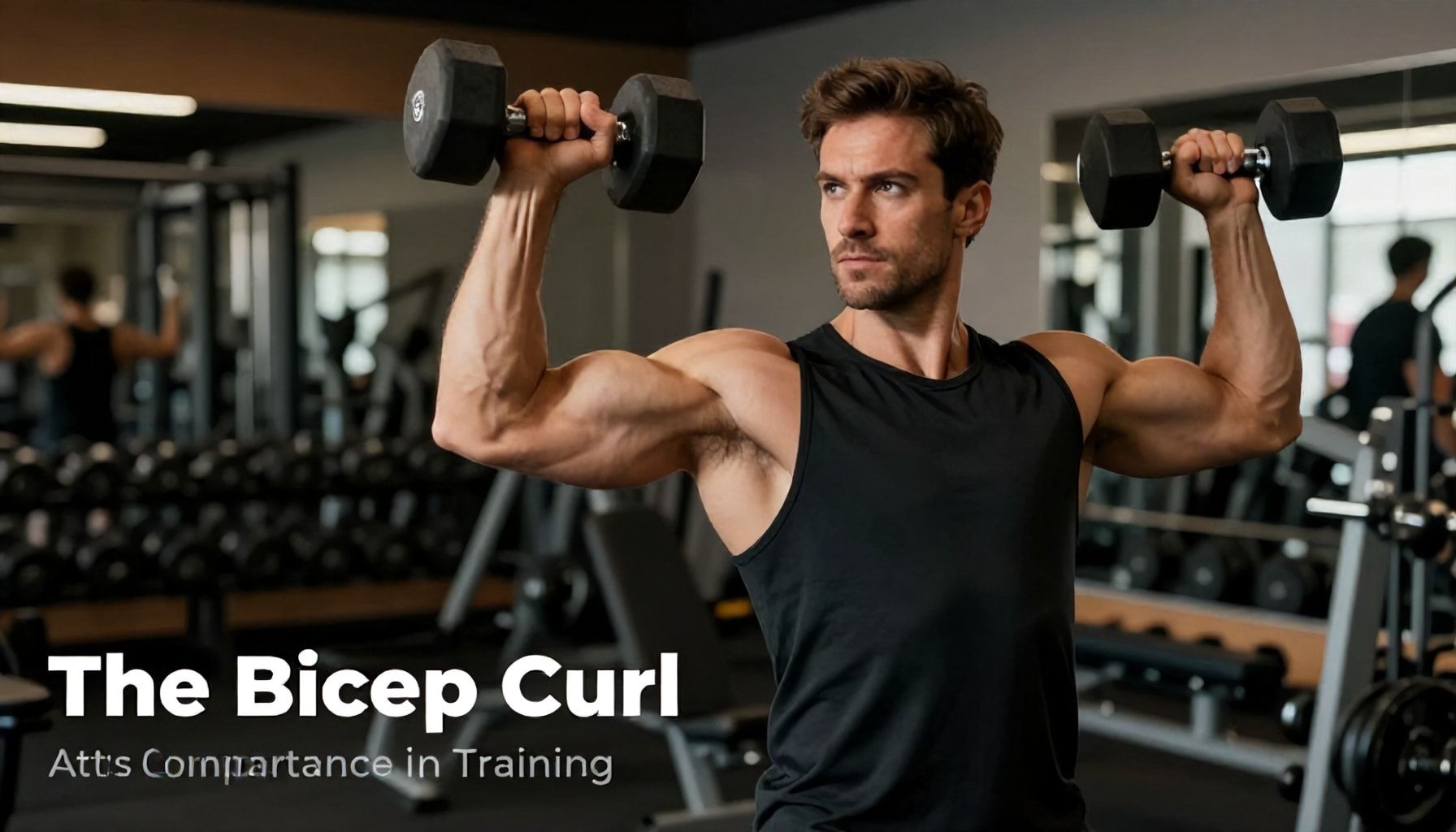 5 errores comunes al hacer curl de bíceps y cómo evitarlos 1 El curl de bíceps y su importancia en el entrenamiento