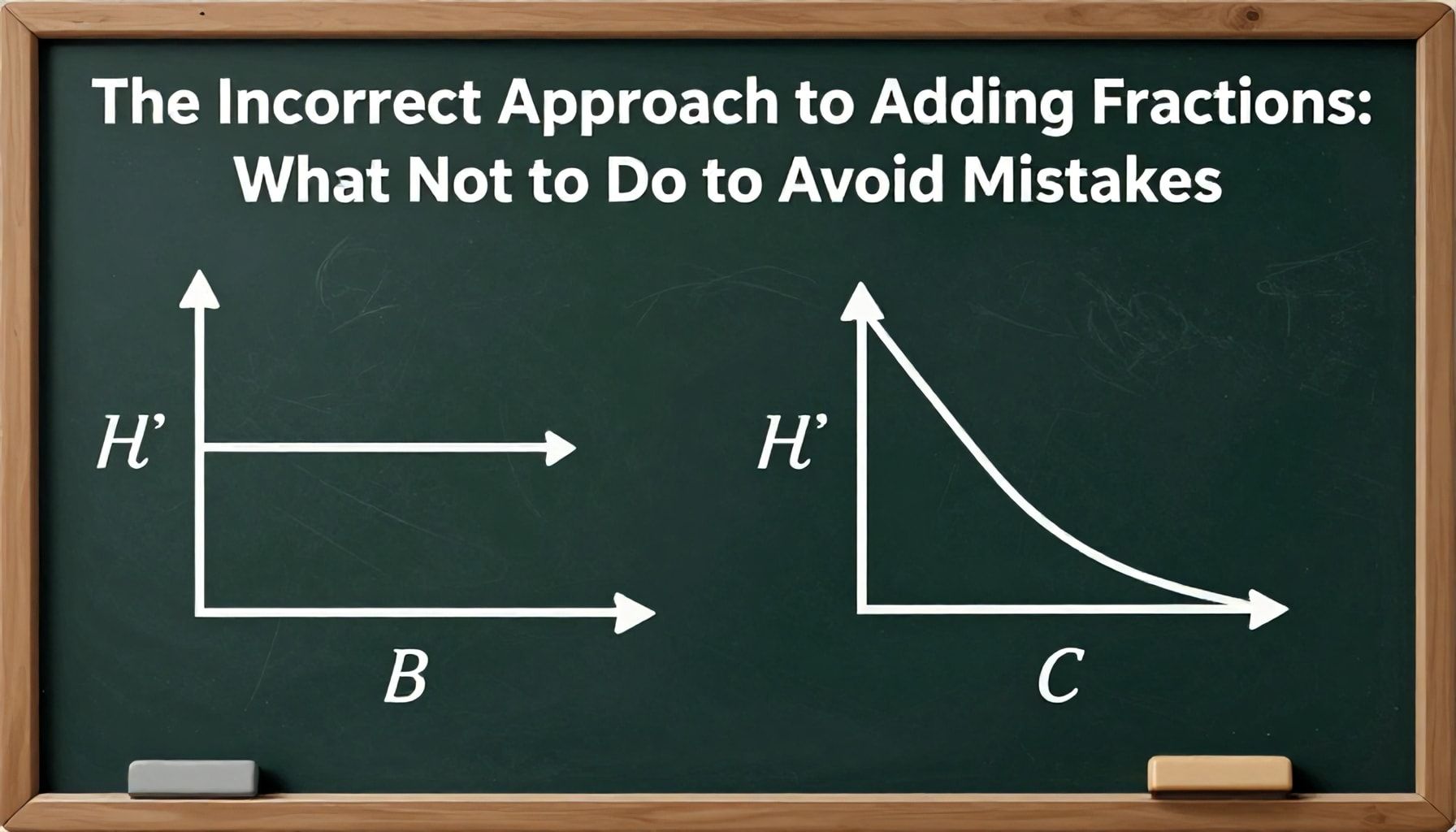 El Enfoque Incorrecto de la Suma de Fracciones: Lo Que No Debe Hacerse para Evitar Errores