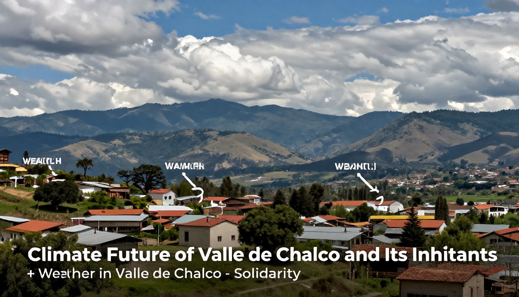 El futuro climático de Valle de Chalco y sus habitantes