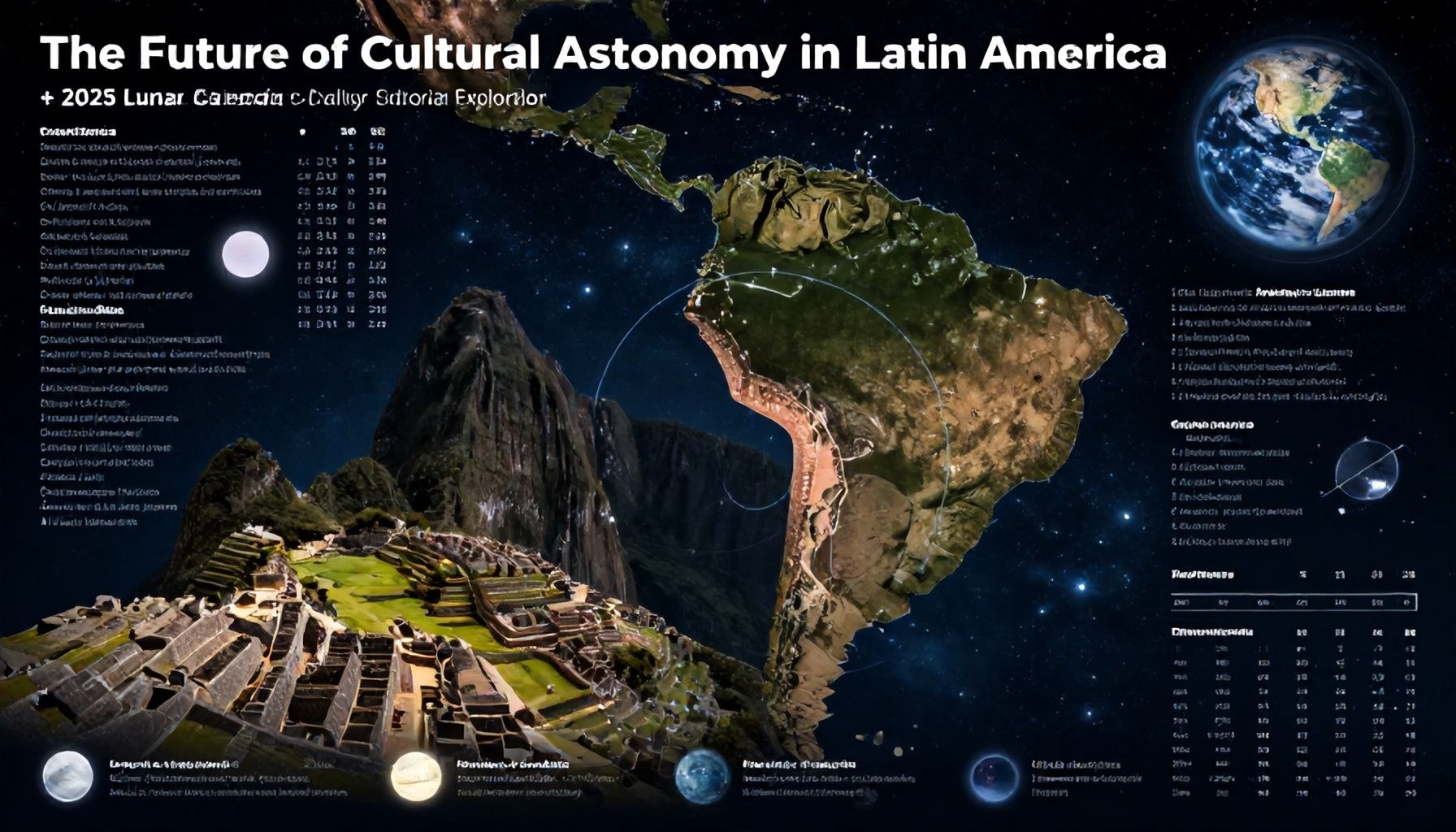 Calendario lunar 2025: Fechas clave y fases para planificar tus actividades 6 El futuro de la astronomía cultural en América Latina