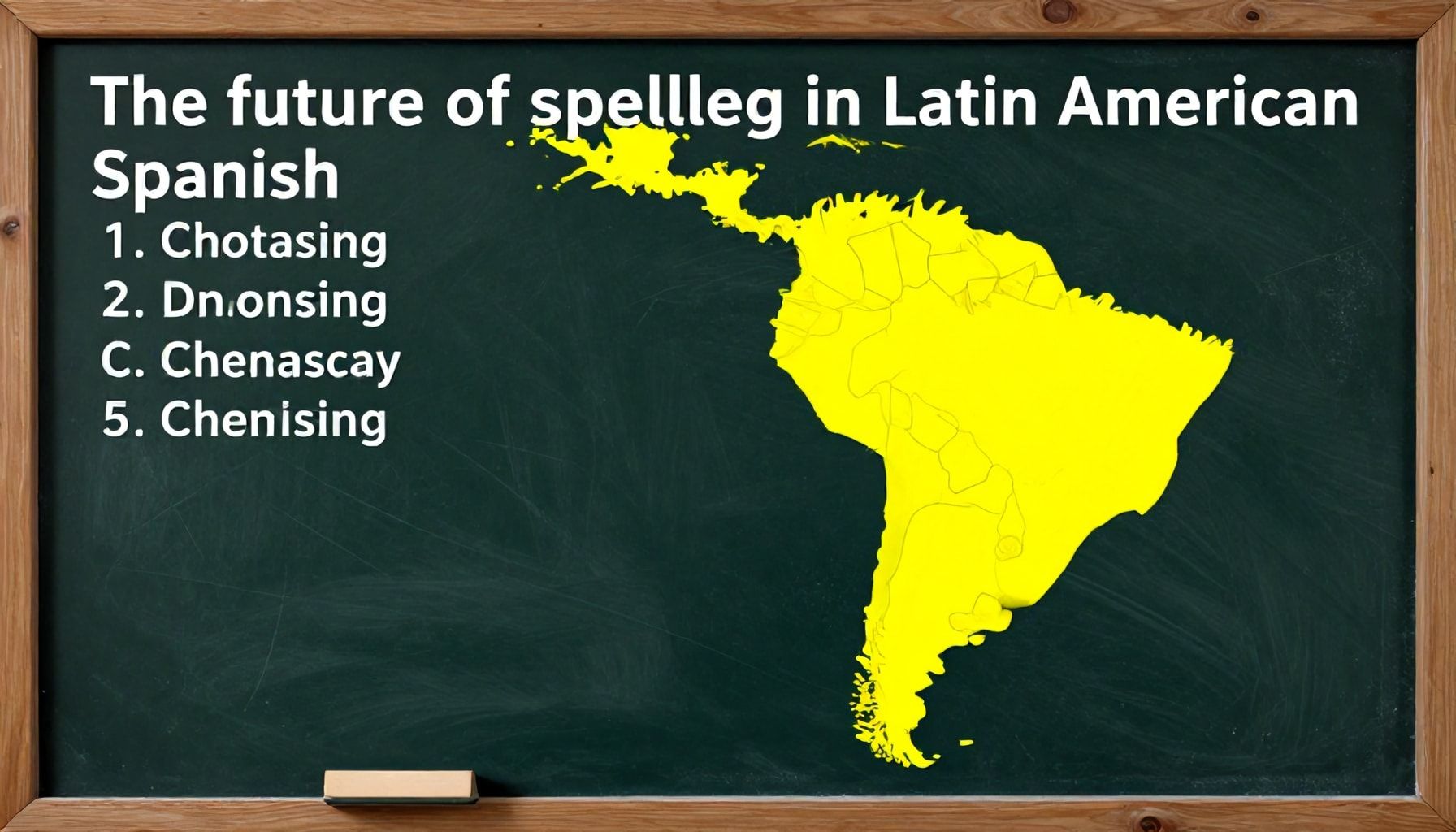 El futuro de la ortografía en el español latinoamericano