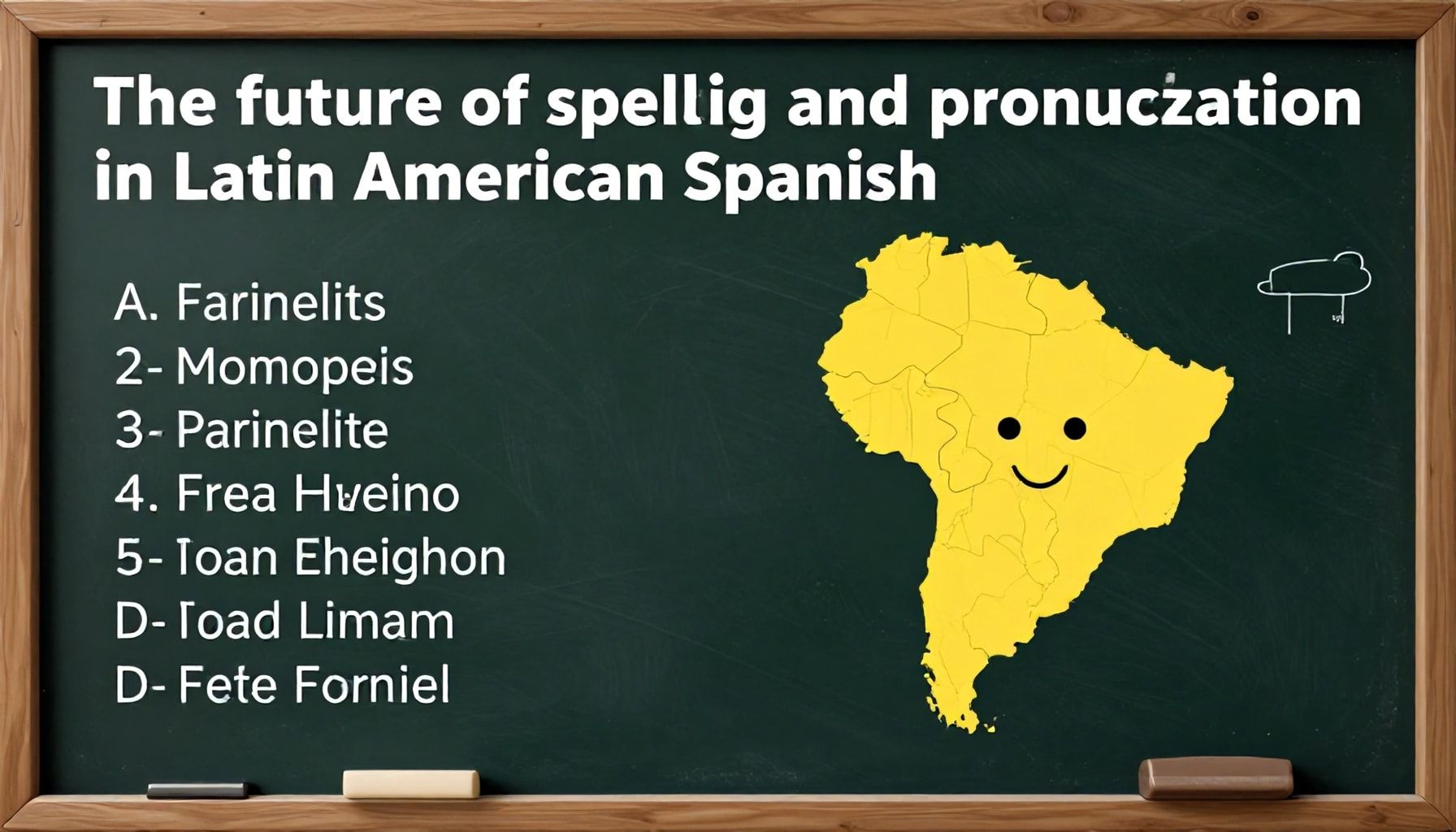 El futuro de la ortografía y pronunciación en el español latinoamericano