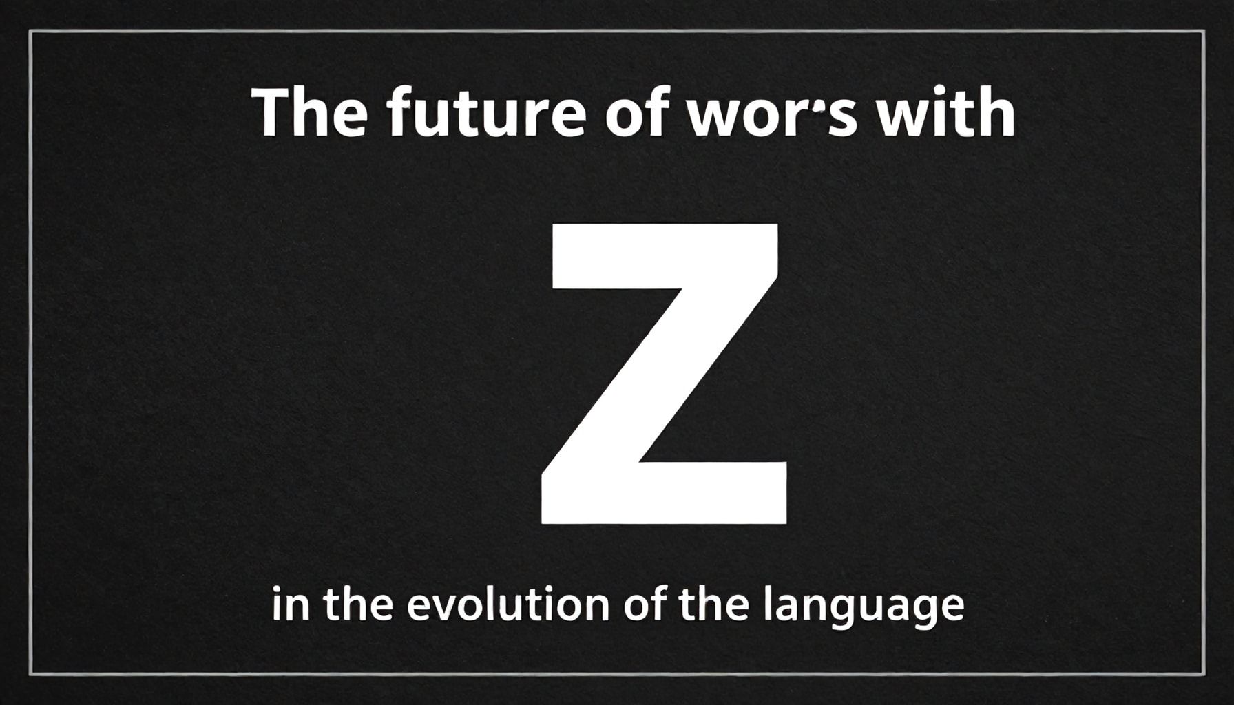 El futuro de las palabras con "z" en la evolución del idioma