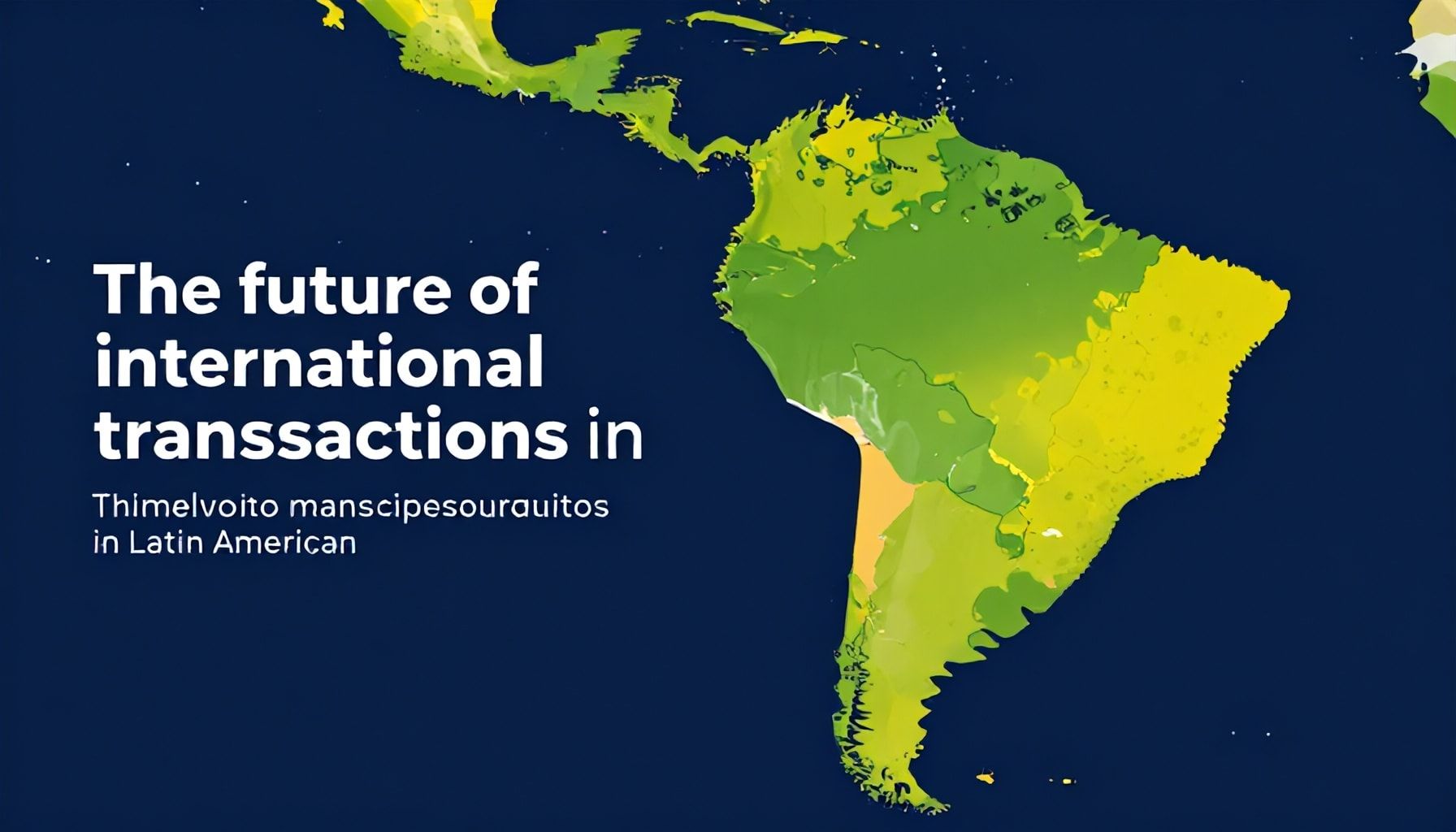 El futuro de las transacciones internacionales en América Latina