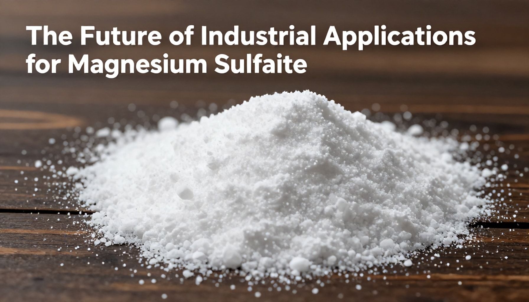 El futuro de los usos industriales del sulfato de magnesio