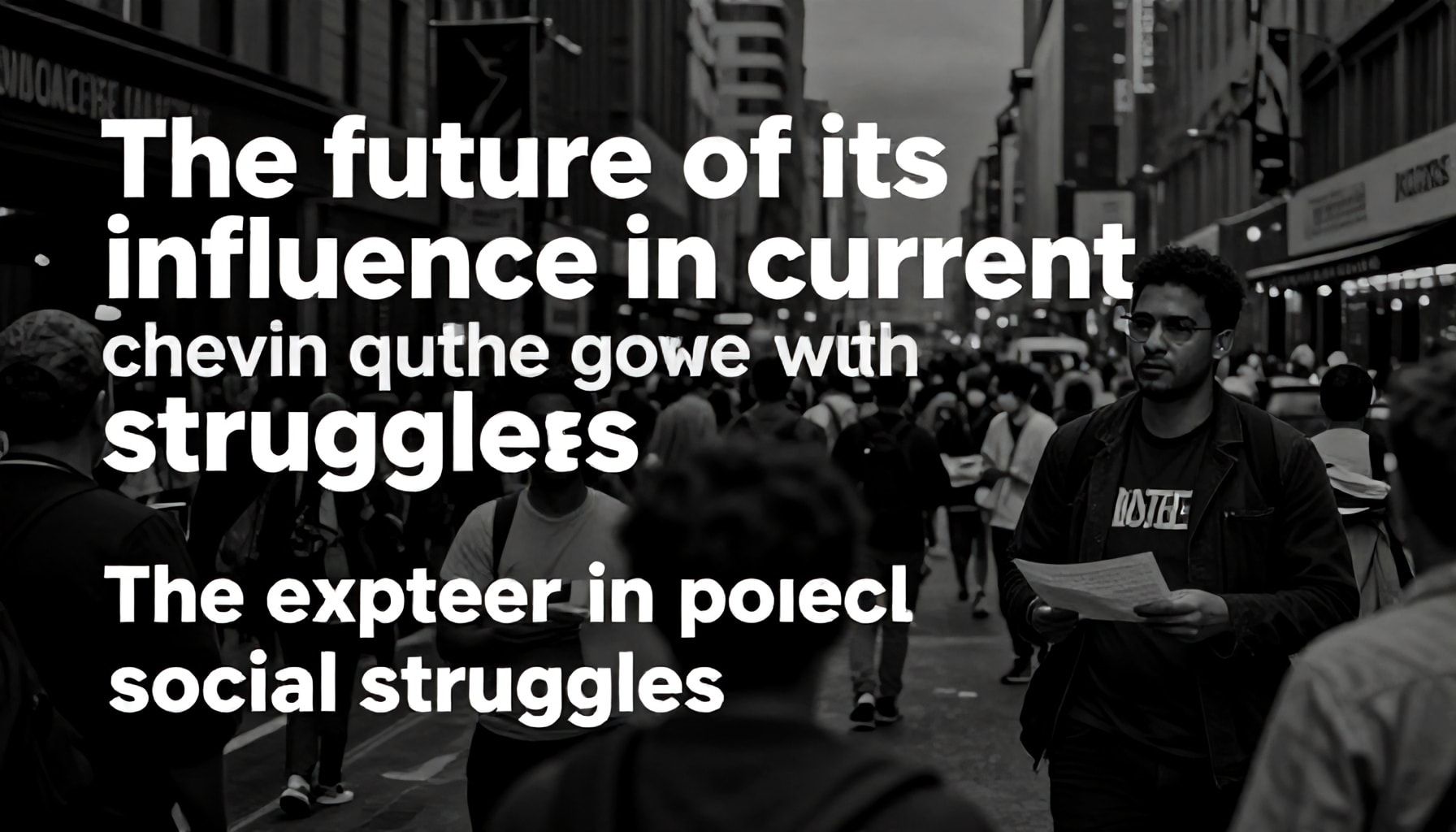 El futuro de su influencia en las luchas sociales actuales