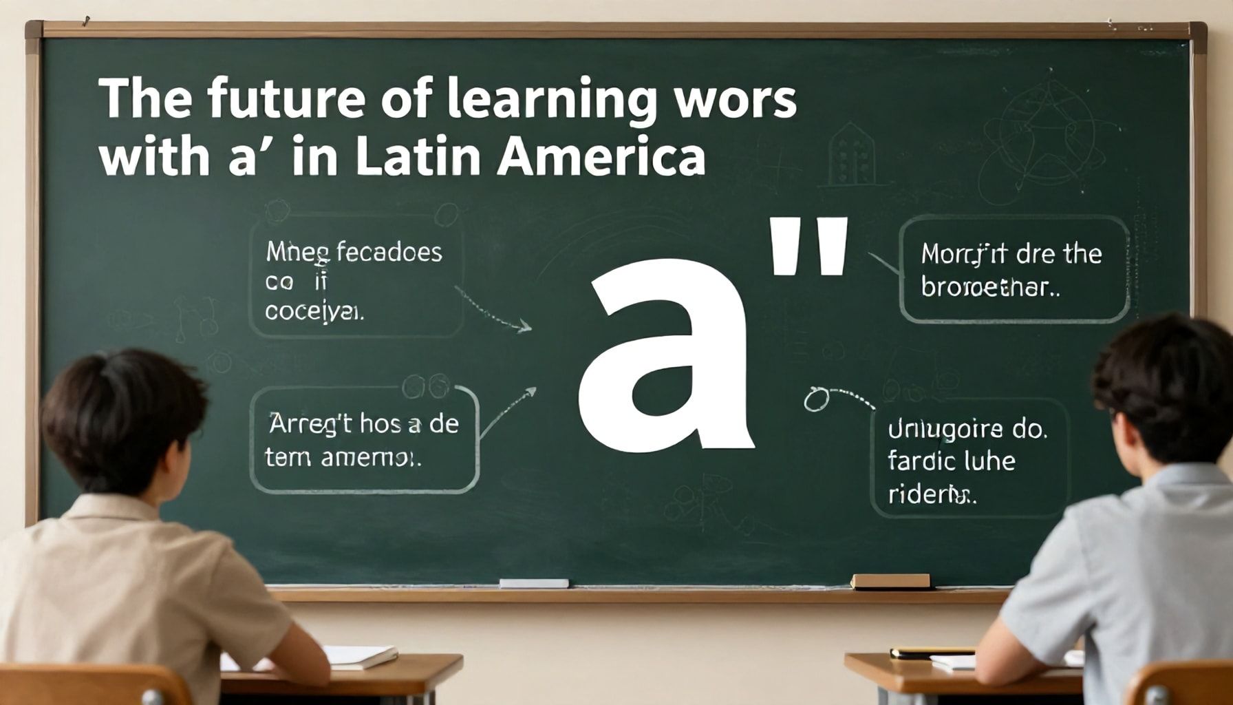 El futuro del aprendizaje de palabras con "a" en América Latina
