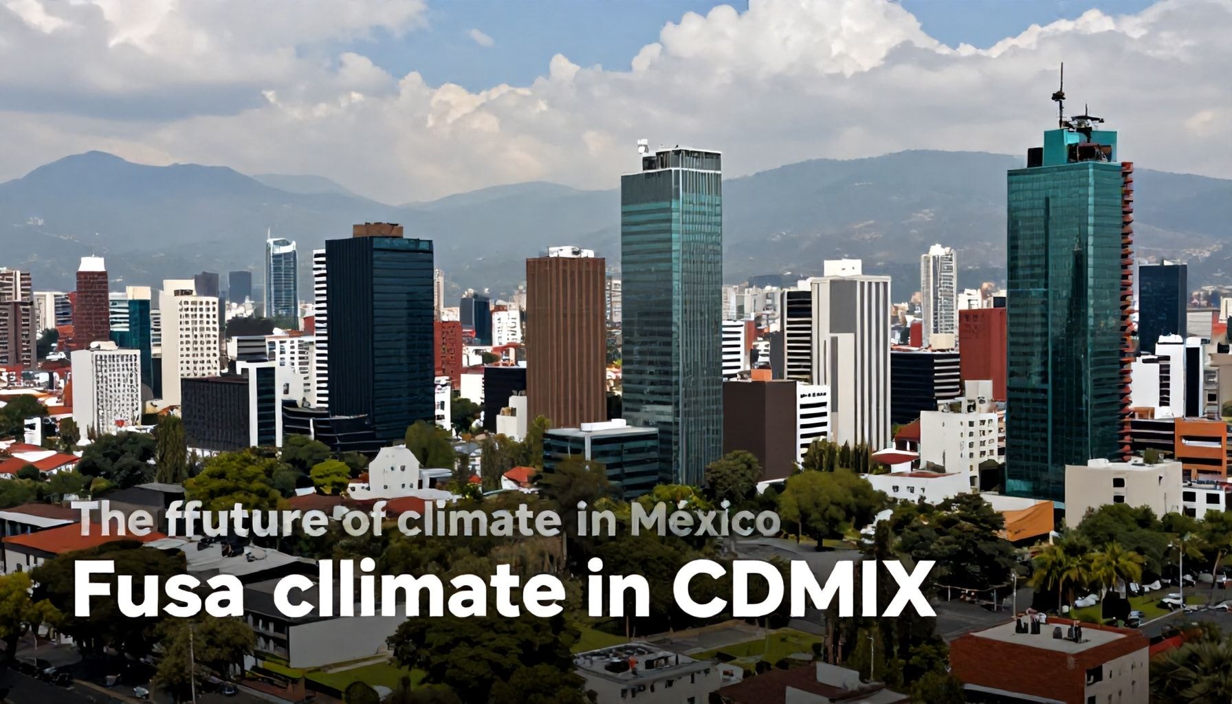El futuro del clima en la capital mexicana