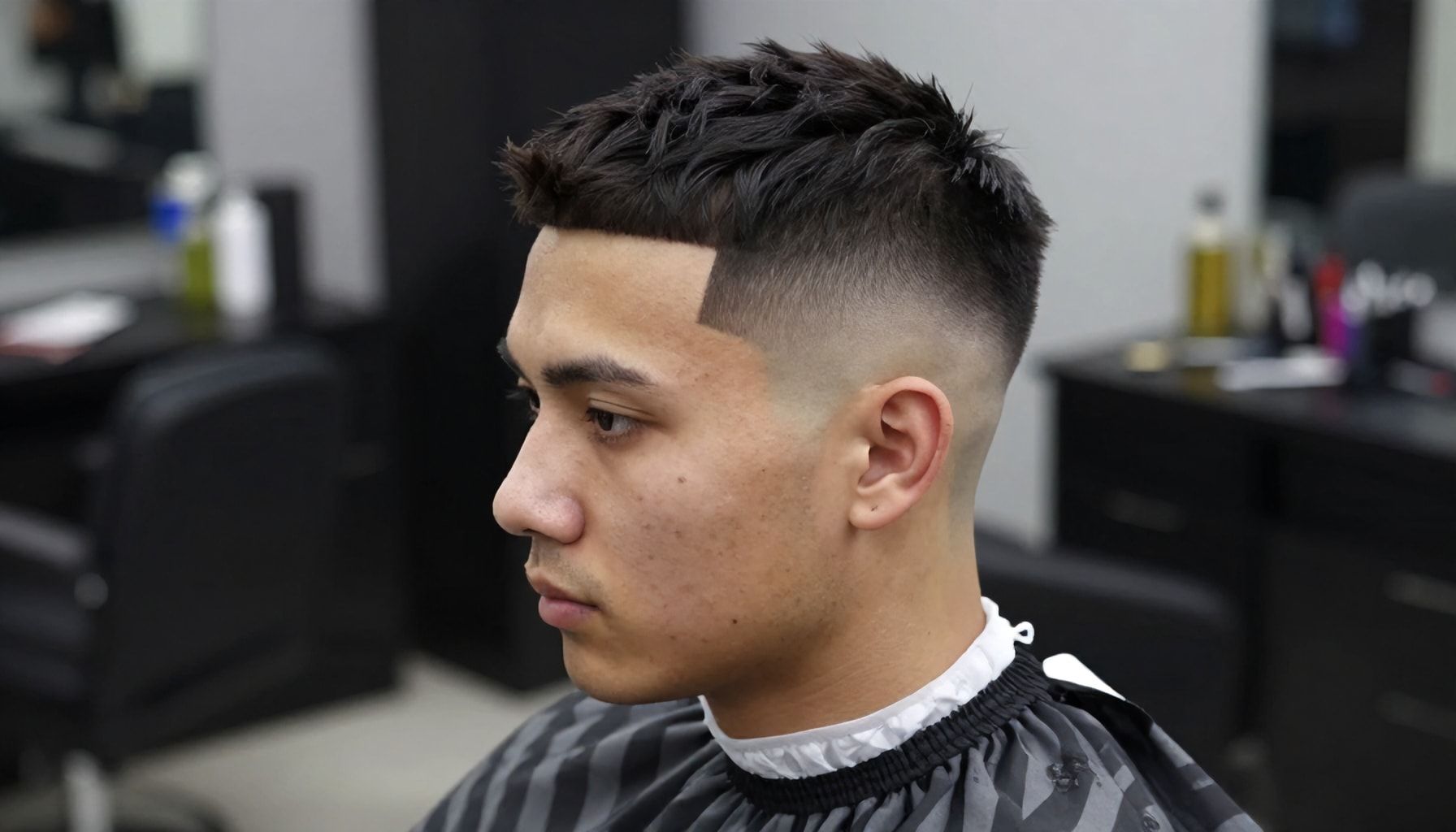 El corte bajo fade en V texturizado: tendencias y consejos para 2024 6 El futuro del corte bajo fade en V texturizado en la moda masculina