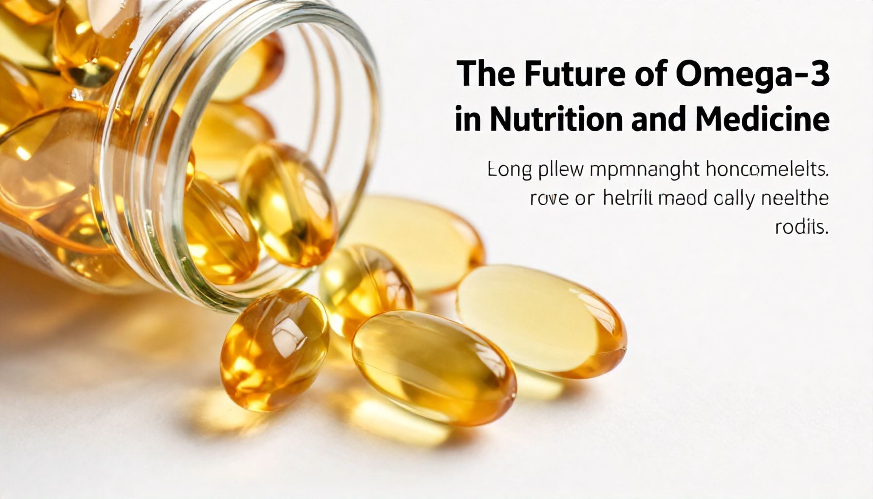 El futuro del omega 3 en la nutrición y la medicina