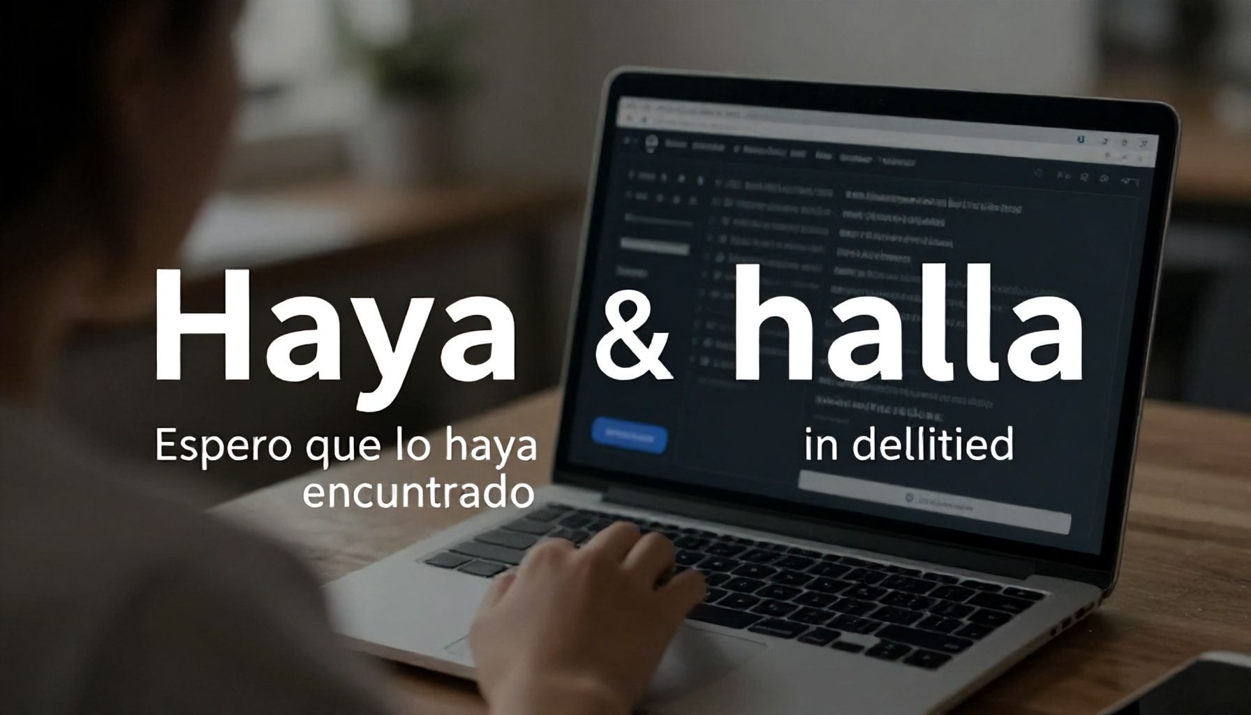 El futuro del uso correcto de "haya" y "halla" en la comunicación digital